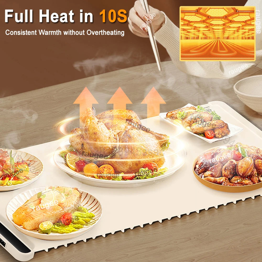 Electric Food Warmer Tray – Portable, Smart & Quick Heating