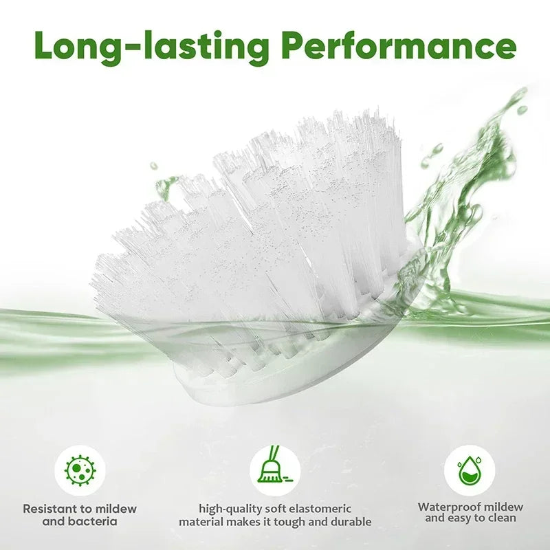 5-in-1 Electric Spin Scrubber – Rechargeable Cleaning Brush with Replaceable Heads