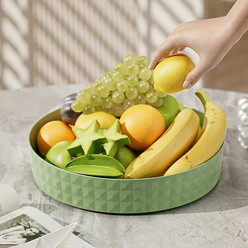 360° Rotating Spice Rack – Non-Slip Organizer Tray for Kitchen & Cabinet Storage